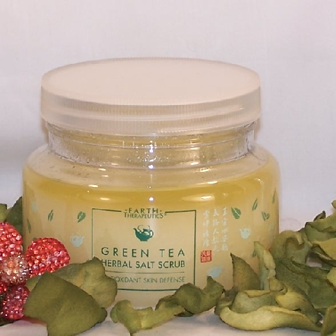 Bath and Body Green Tea Herbal Salt Scrub